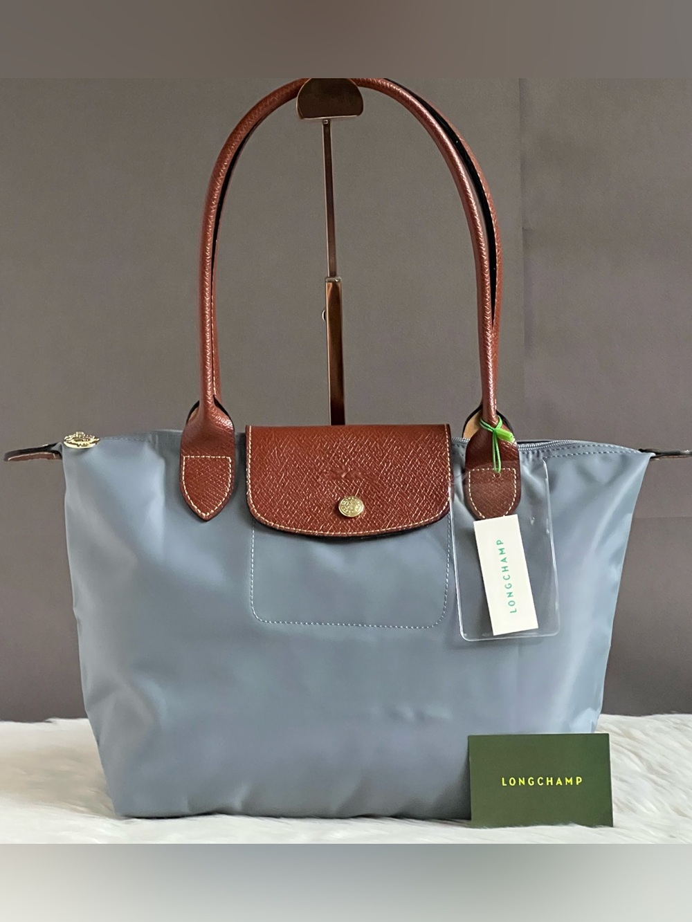 Longchamp Le Pliage Original M Tote Bag - Picture 13 of 14